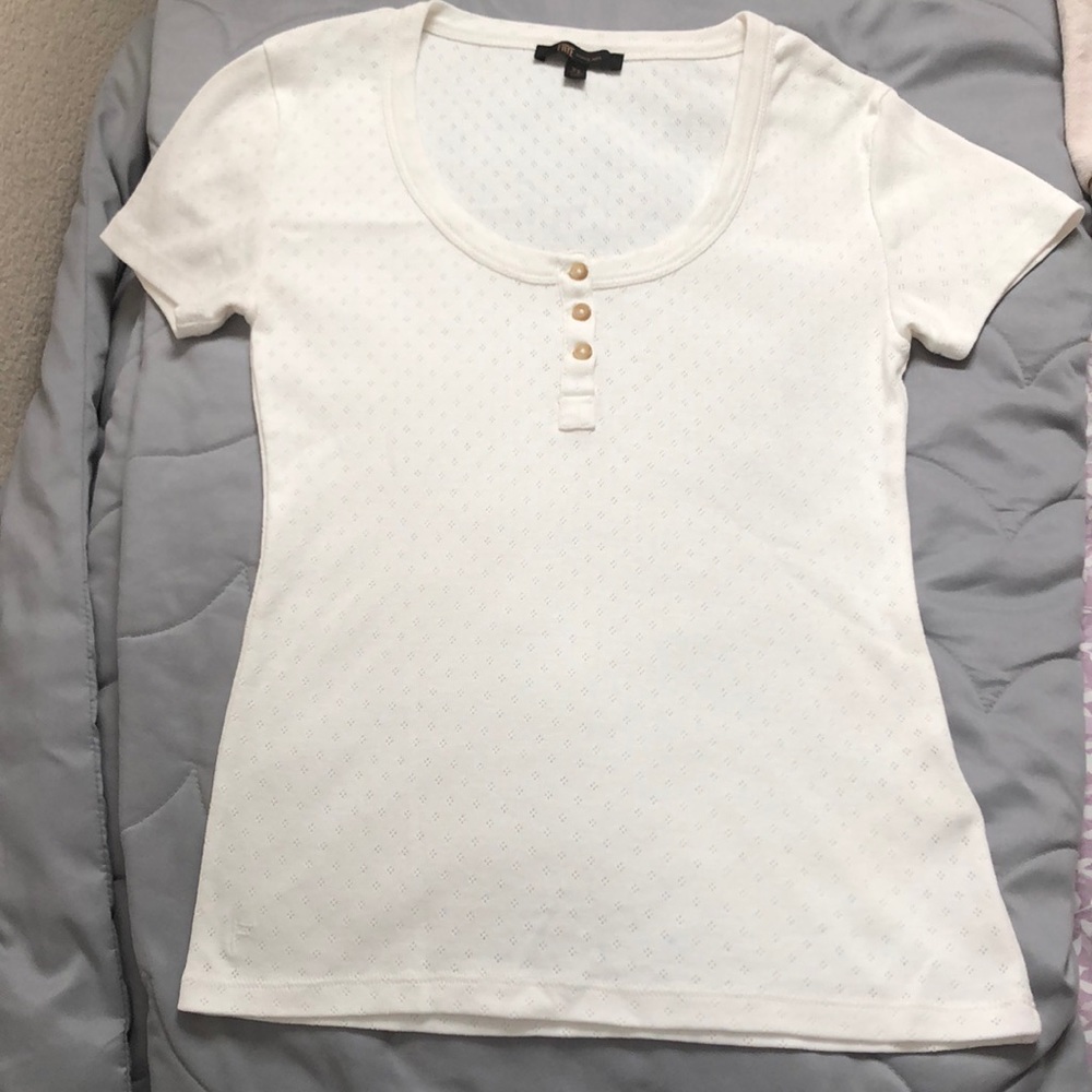 Frye Short Sleeve Henley